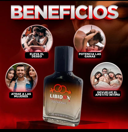 PERFUME CON FEROMONAS LIBIDOX