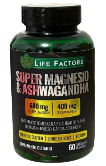 Ashwagandha & Magnesio Life Factors